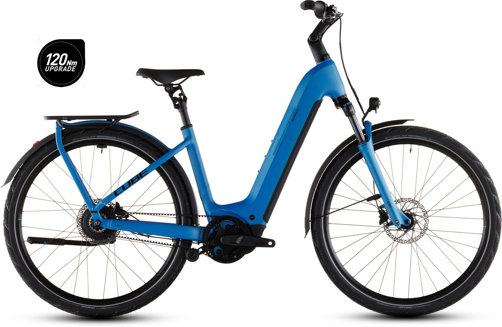 Cube Kathmandu Hybrid Comfort Pro 800 azure´n´black Easy Entry