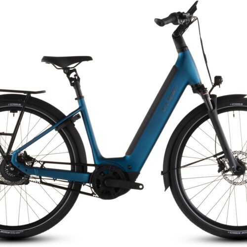 Cube Supreme Hybrid Deluxe Pro 600 electricblue´n´chrome Easy Entry